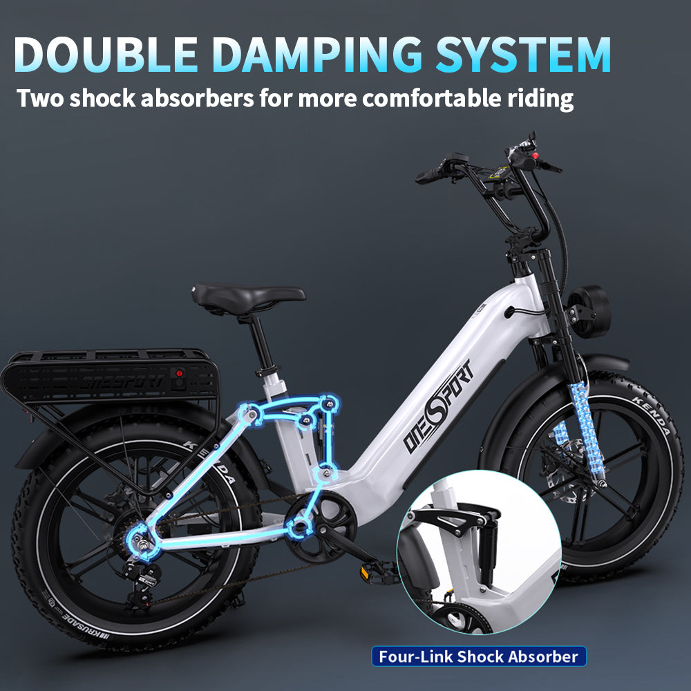 Vélo électrique tout suspendu Oneport OT08 Pro Vélo électrique tout suspendu Oneport OT08 Pro